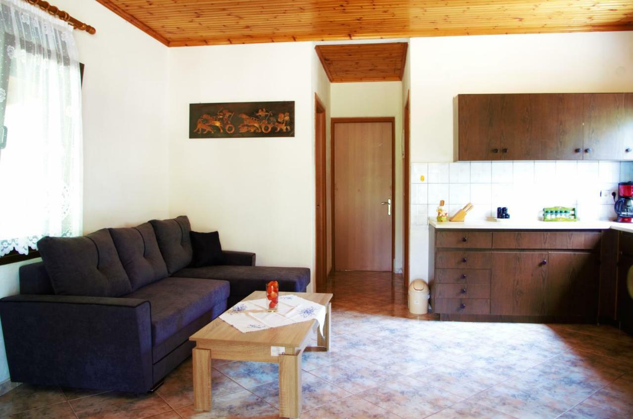 Ktima Elia Villa Skala Sotiros Bagian luar foto