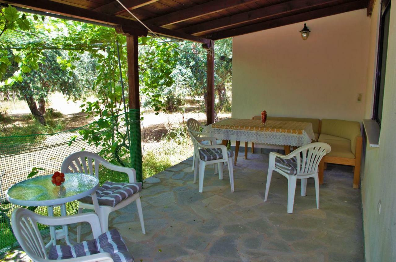 Ktima Elia Villa Skala Sotiros Bagian luar foto