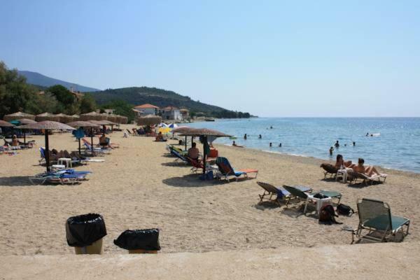 Ktima Elia Villa Skala Sotiros Bagian luar foto